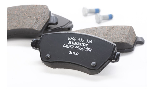 Imagen 3 de 6 de Juego Pastillas Freno Renault Duster 1.6 4x2 Confort 110cv