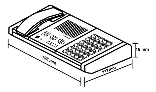 Central De Enfermeras Commax De 12 Comunicaciones Jns-12 Com