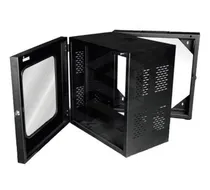 Comprar Gabinete Rack Cerrado Beaucoup I-1027-n Abatible Pared 19ur