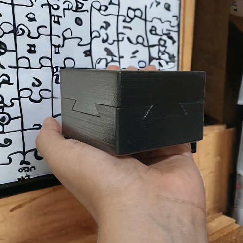 Rompecabezas Puzzle Caja Negra Secreta Imposible
