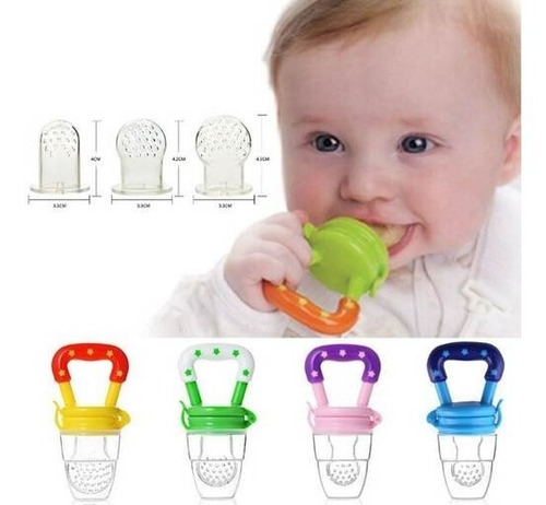 Set 2 Chupetes De Frutas Tete De Fruta - Solcolor Baby