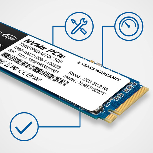 Teamgroup Mp33 512gb 10 Pack Slc Cache 3d Nand Tlc Nvme 1.3