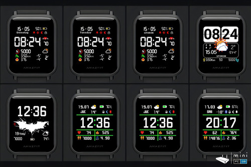 Relógio Smartwatch Xiaomi Amazfit Bip A1608 Tela 1.28 () Cor Da Caixa Preto