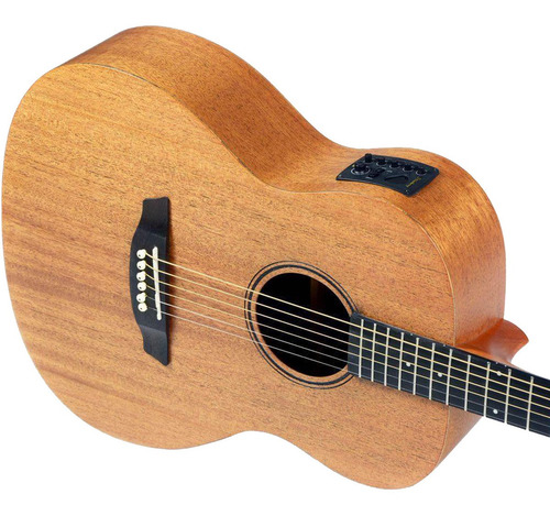 Imagem 2 de 10 de Violão Artistic Eletroacústico Strinberg Forest Fs1a Madeira