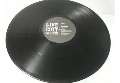 Lp Disco De Vinil The Cult - Live At Marquee London (Usado)