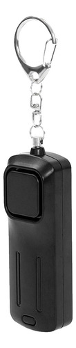 Llavero Con Alarma Personal, 130 Db, Recargable, Con Negro
