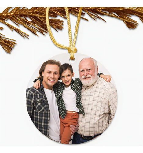 Esferas De Navidad Personalizadas Con Fotos 8cm 12 Pz Color Colores Esferas Con Fotos