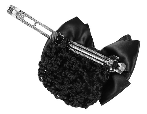 Moño Con Forma De Lazo Negro Con Forma De Lazo, Con Forma De