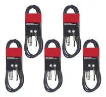Comprar 5 Cables 6mm Canon Plug (xlr\u002Fjack) X 6 Mts