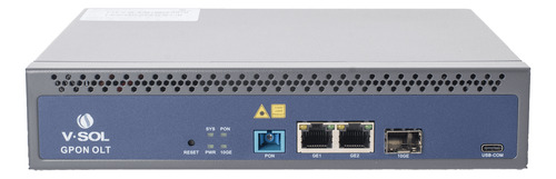 Olt De 1 Puerto Gpon Sc/upc + 3 Puertos Uplink (2 Puertos