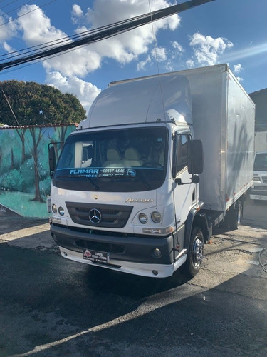 Imagem 1 de 15 de Caminhão 3/4 Mercedes-benz Accelo 1016 Com Baú De Aluminio