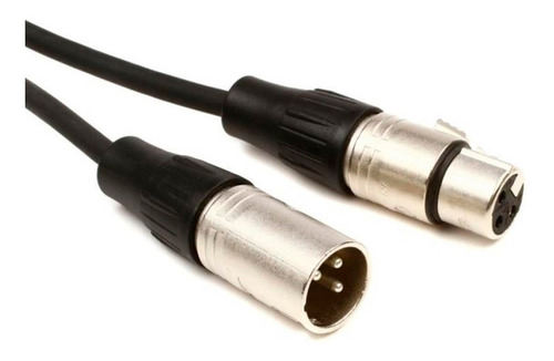 Imagen 2 de 5 de Cable Xlr Canon Alctron Para Microfono Condenser Dinamico
