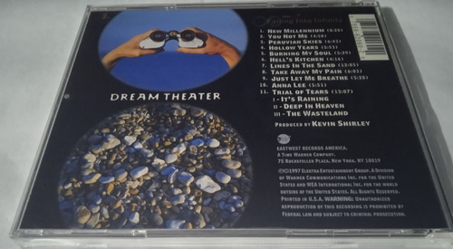Dream Theater / Falling Into Infinity / Cd Original-nuevo