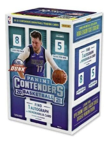 Panini Contenders Basketball Blaster Box 2020-2021 - 40 Cart