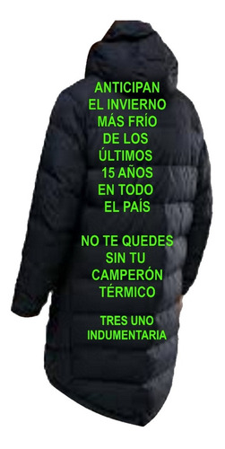 Camperones Térmicos Personalizados Pack Por 12 Prendas