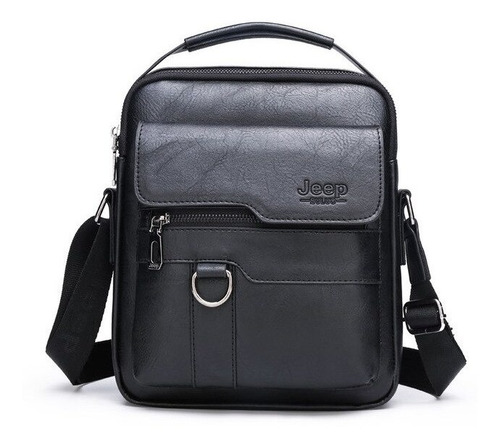 Imagen 1 de 3 de Jeep Hombre Bolso De Piel Bolso Bandolera