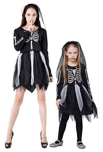 Trajes De Esqueleto Halloween Scary Scary Dress Up Zomb...