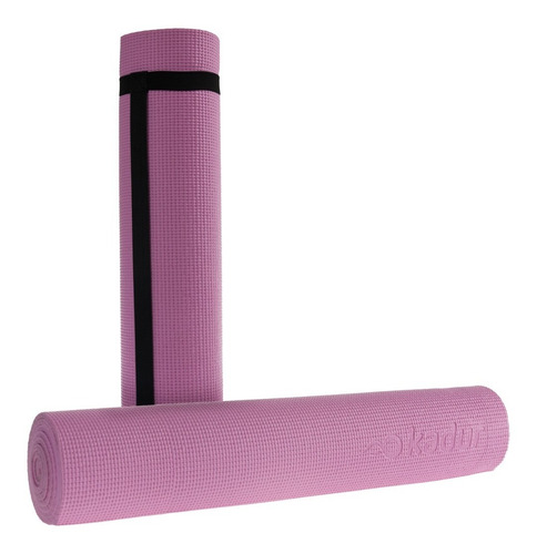Colchoneta Mat Yoga 6mm Antideslizante Pilates Correa Pvc