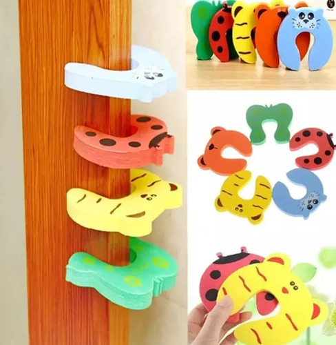 6 Protector Seguridad Puertas Bebe Traba Puertas Minifiestas