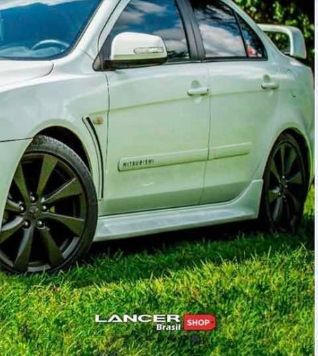 Imagem 7 de 7 de Bodykit Pc Dianteiro E Traseiro Evo X Saia Lateral Lsb