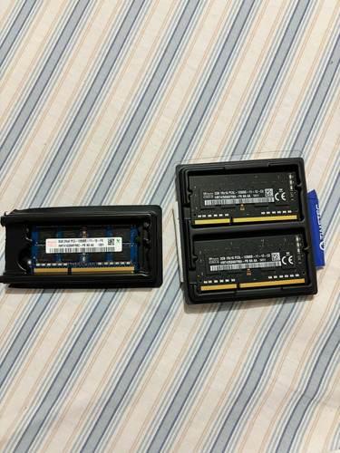1 Memoria Ram 8gb Hynix Sodimm + 2 Memorias Ram 2gb Sodimm (Usado)