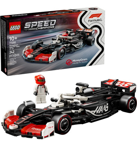 Lego Speed F1 Moneygram Haas Team Vf-24 77250 - 242 Pz