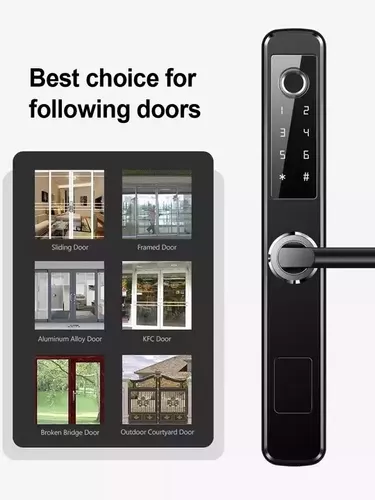 Cerradura WiFi Inteligente de Seguridad Tuya Smart para Exteriores - E –  INDUHOME