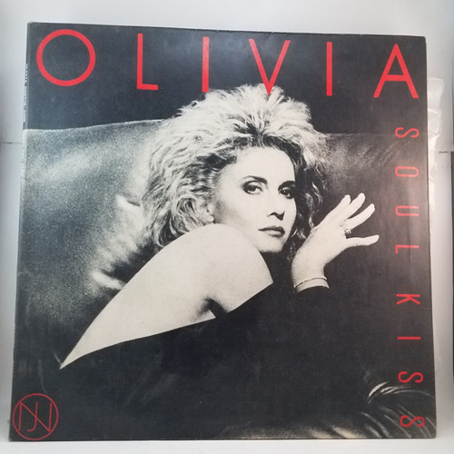 Olivia Newton John - Soulkiss 1985 Vinilo Gatefold Lp Vg+