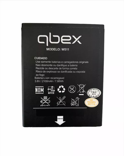 Flex Carga Bateira Qbex W511 W510 W509 Original
