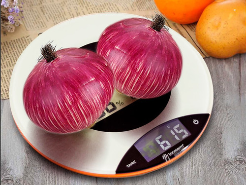 Imagem 9 de 9 de Balança De Cozinha Touch Screen Com Relógio Termo-higrômetro