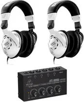 Comprar Amplificador Behringer Ha400 + 2 Auriculares Hps3000 Estudio