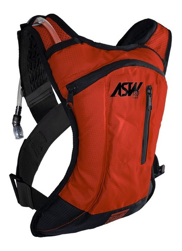 Mochila De Hidratação Asw Tank Lite 2 Litros Bike Motocross