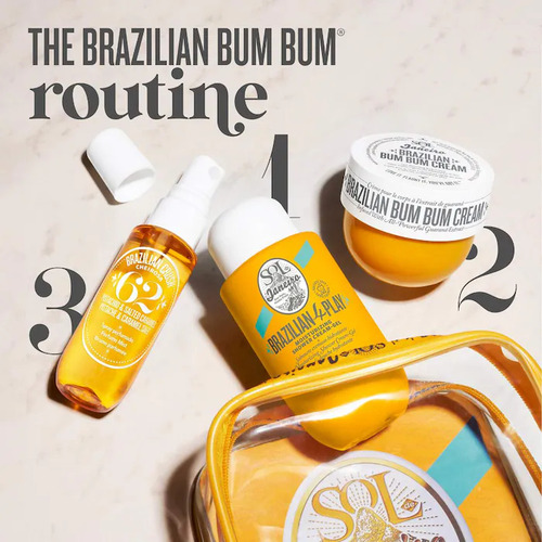 Set De Viaje Jet Brazilian Bum Bum De Sol De Janeiro Gourmand