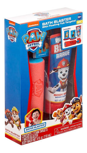 Juego De Baño Paw Patrol Blaster