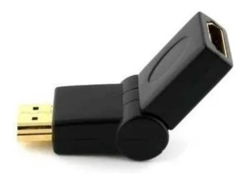 Puntotecno - Adaptador Copla Hdmi Macho - Hembra 90°