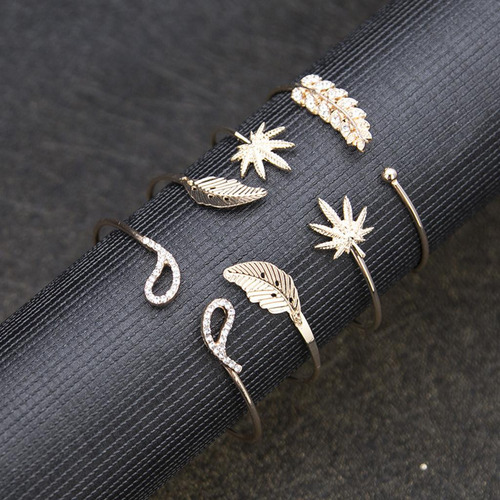 4 Piezas De Las De Brazalete Ajustable Brazaletes