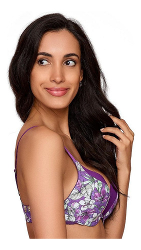 17926 Bra Ilusion Lenceria Escote Profundo Push Up Sexy