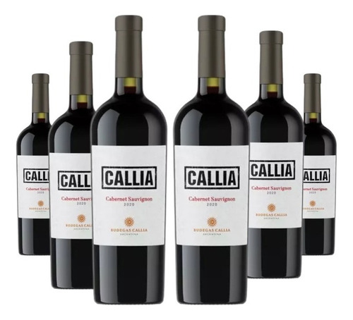 Vino Callia Cabernet Sauvignon X 6 Unidades