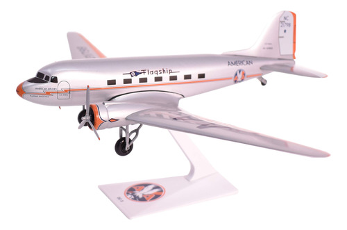 American Flagship Knoxville Dc-3 Modelo Avion Miniatura #