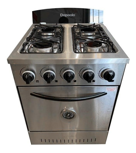 Cocina Depaolo Industrial 570 Multigas 4 Hornallas 