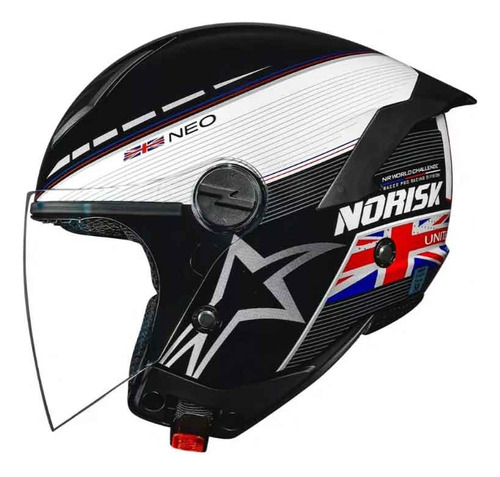 Capacete Norisk Neo Grand Prix United Kingdom