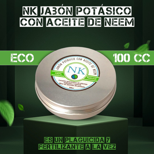 Nk Jabón Potásico Con Aceite De Neem 100cc
