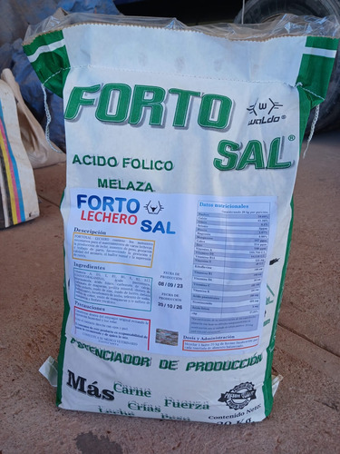 Sal Mineral De Engorda Para Ganado Lechero (Usado)
