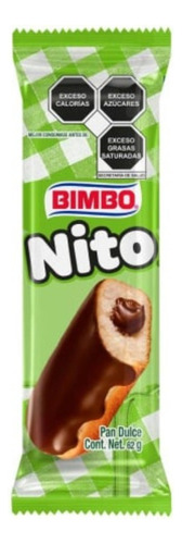 8 Pzas Pan Dulce Bimbo Nito 62 G