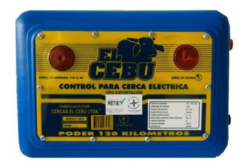 Impulsor Cerca Electrica Cebú 120 Km 72hectarea 110vac 6120k