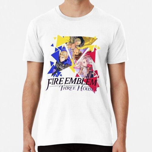 Remera Fire Emblem Three Houses - Edelgard, Dimitri, Claude 