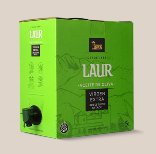 Aceite de oliva virgen Laur clásico en caja