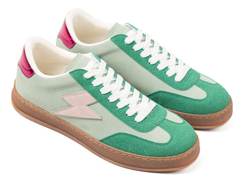 Zapatilla Xl Extra Large Flash Verde