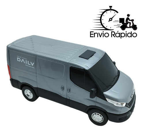 Brinquedo Miniatura Carro Van Iveco Daily Entregas Ref: 479