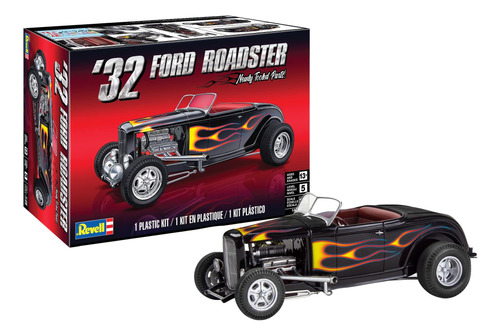 Revell 14524 1932 Ford Roadster Escala 1:25 127 Piezas Nivel